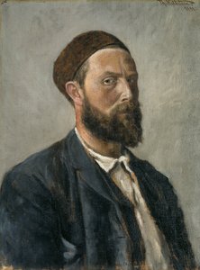 Autorretrato de Theodor Kittelsen